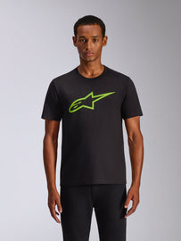 Alpinestars 2.0 CSF Tee - Black/Green - View 2 | Everest Motorcycles