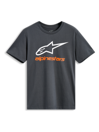 Alpinestars Always 2.0 CSF Tee - Charcoal/White/Orange - View 1 | Everest Motorcycles