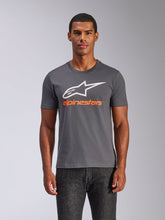 Load image into Gallery viewer, Alpinestars Always 2.0 CSF Tee - Charcoal/White/Orange - View 2 | Everest Motorcycles