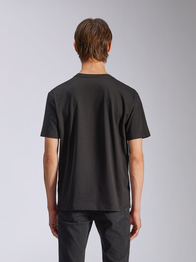 Alpinestars MX Helmet CSF Tee - Black/Blue - View 3 | Everest Motorcycles