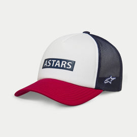 Alpinestars Clarified Foam Trucker Hat - White/Red