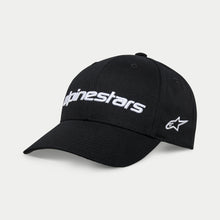Load image into Gallery viewer, Alpinestars Linear Wordmark 2.0 Hat - Black/White