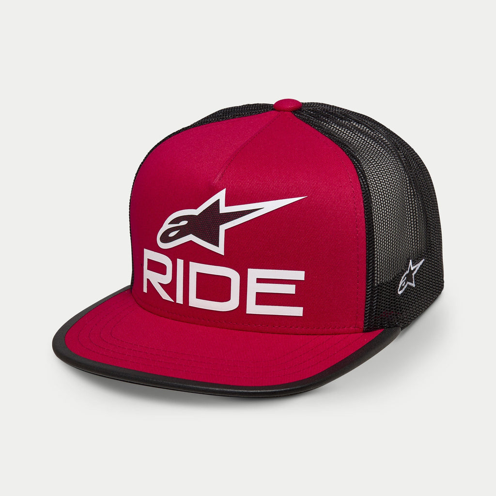 Alpinestars Ride 4.0 Trucker Hat - Red Black White