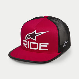 Alpinestars Ride 4.0 Trucker Hat - Red Black White