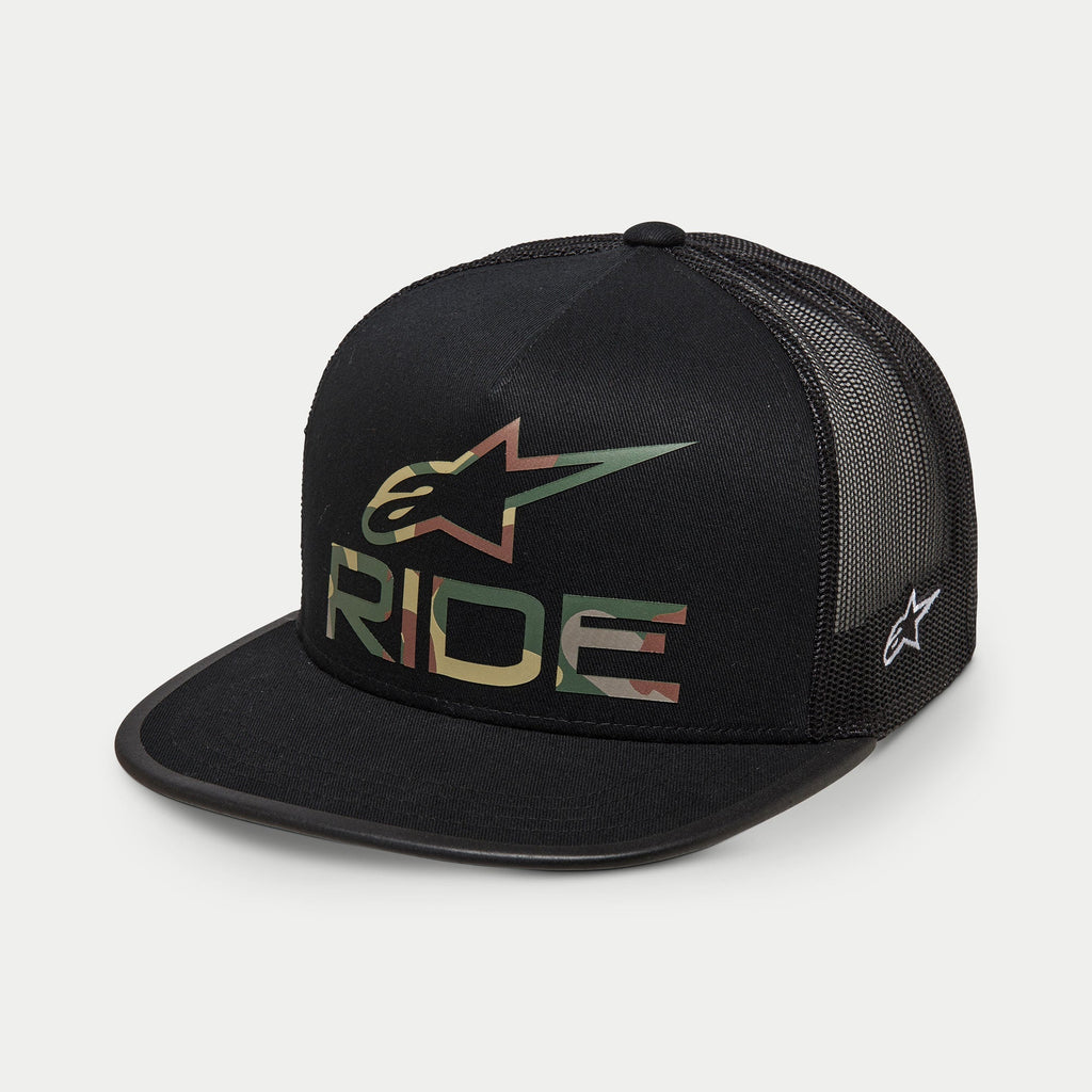 Alpinestars Ride 4.0 Camo Trucker Hat - Black