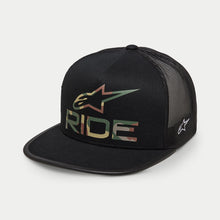 Load image into Gallery viewer, Alpinestars Ride 4.0 Camo Trucker Hat - Black