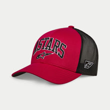 Load image into Gallery viewer, Alpinestars Dunker Trucker Hat - Red/Black