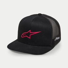 Load image into Gallery viewer, Alpinestars 3D Ageless Trucker Hat - Black/Red