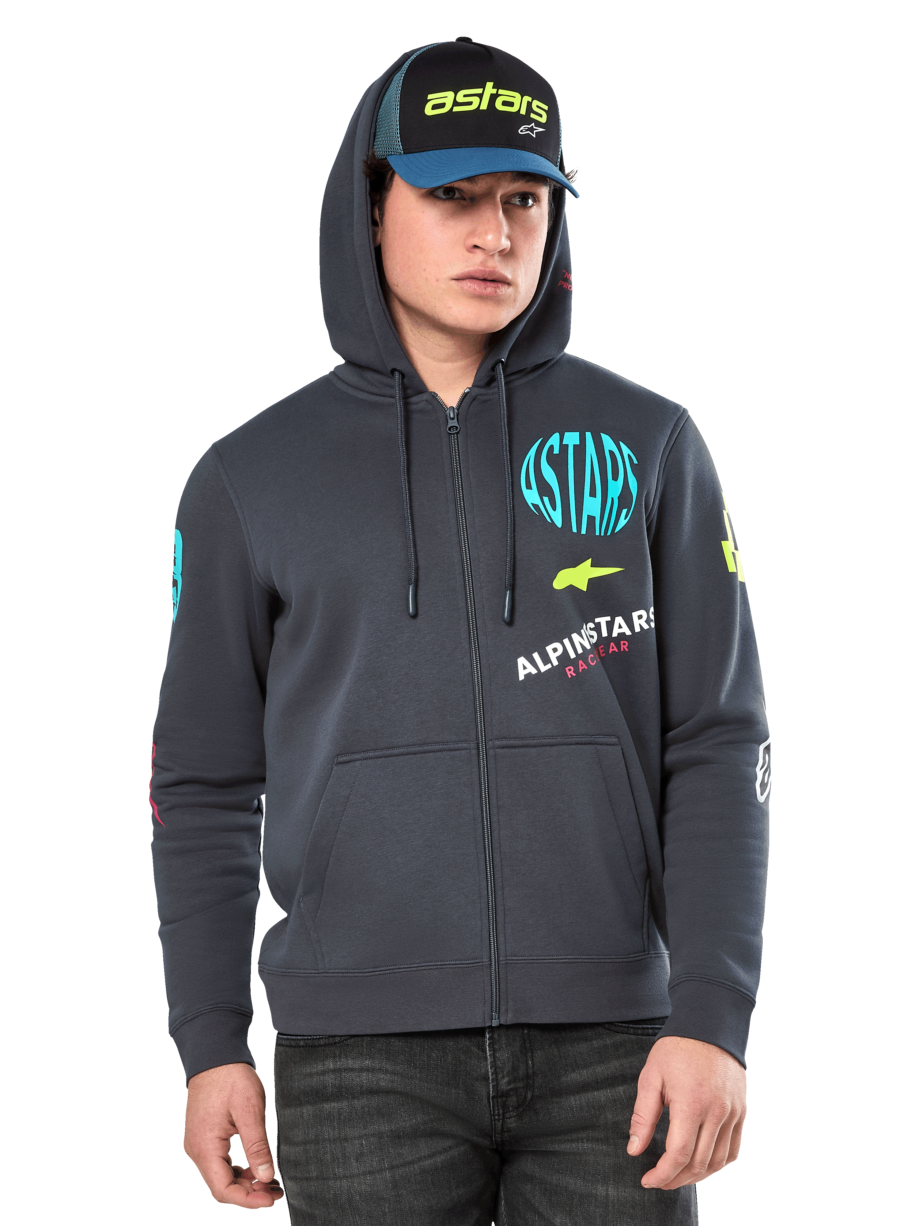 Alpinestars Variegate Hoodie - Gunmetal