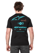 Load image into Gallery viewer, Alpinestars Asym Short Sleeve CSF Tee - Black
