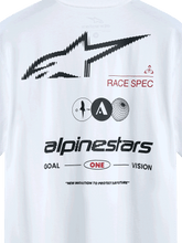 Load image into Gallery viewer, Alpinestars Asym Short Sleeve CSF Tee - White