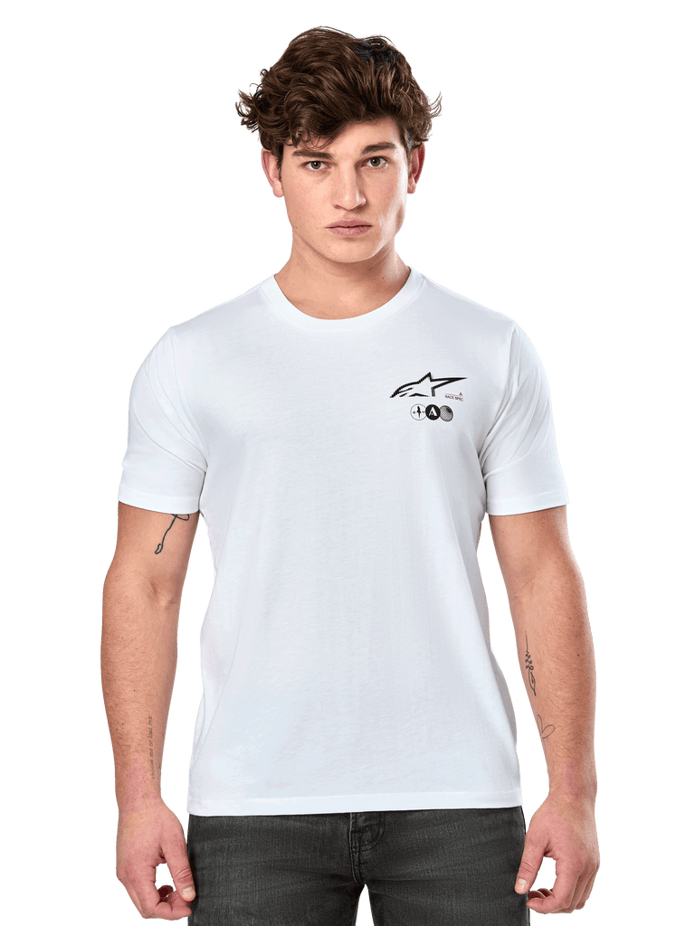 Alpinestars Asym Short Sleeve CSF Tee - White