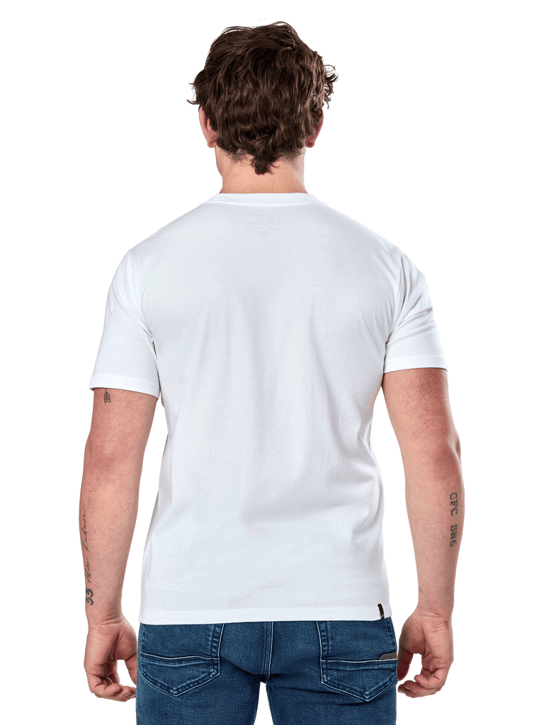 Alpinestars Dot Carbon Short Sleeve CSF Tee - White