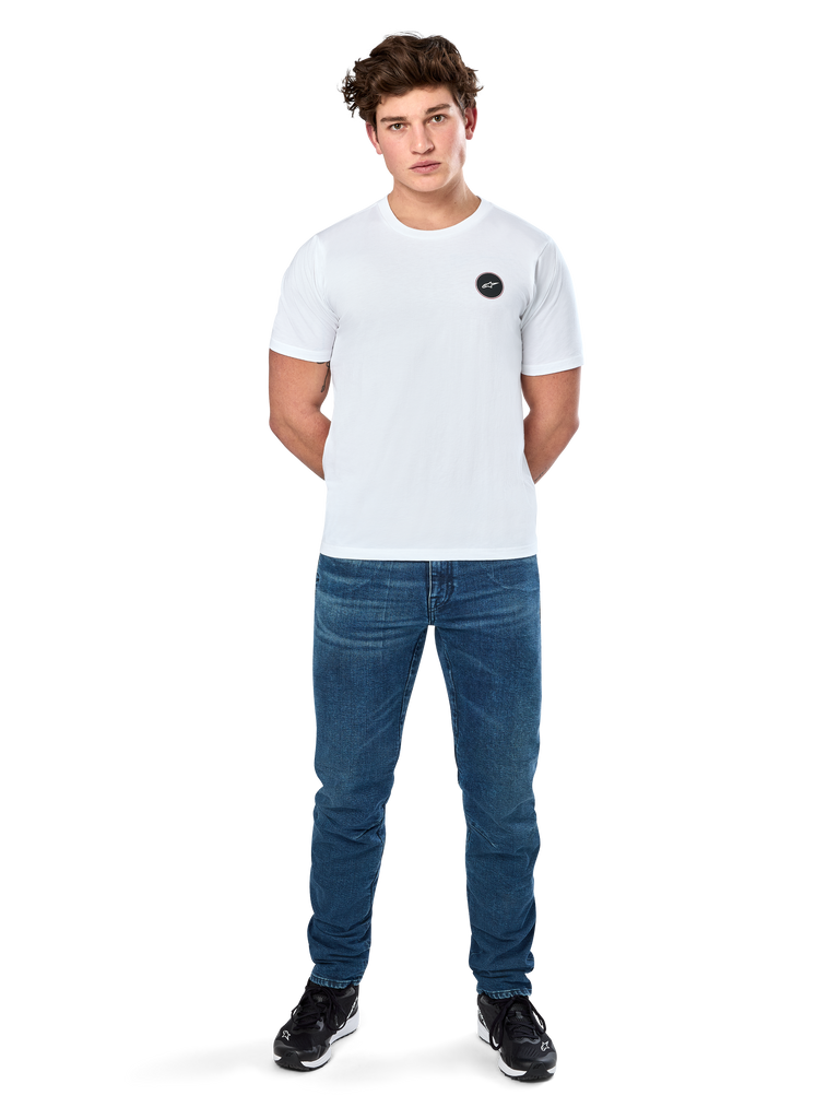 Alpinestars Dot Carbon Short Sleeve CSF Tee - White