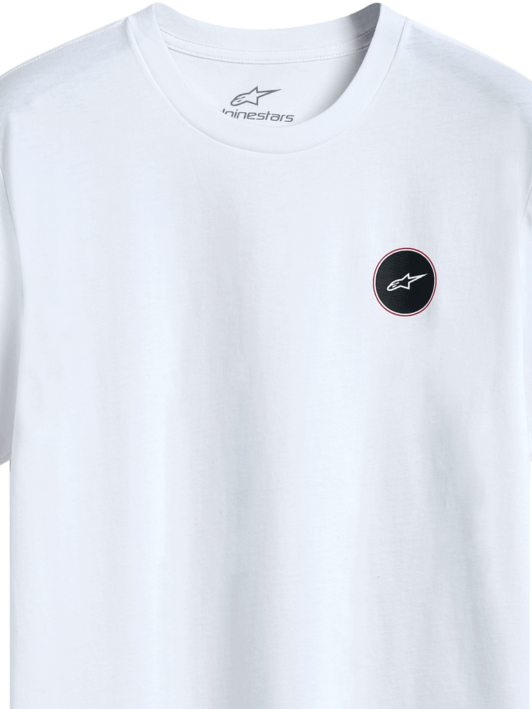 Alpinestars Dot Carbon Short Sleeve CSF Tee - White
