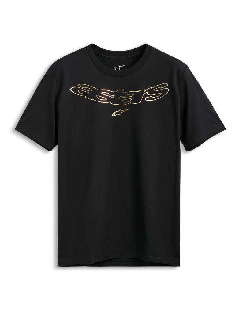 Alpinestars Luxo CSF Short Sleeve Tee - Black - View 1 | Everest Motorcycles