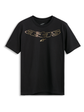 Load image into Gallery viewer, Alpinestars Luxo CSF Short Sleeve Tee - Black - View 1 | Everest Motorcycles