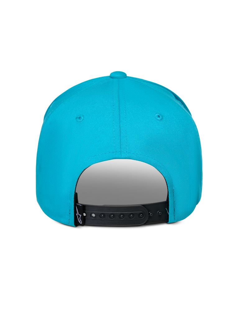Alpinestars Luminary Hat - Aqua Blue - View 3 | Everest Motorcycles