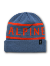 Load image into Gallery viewer, Alpinestars Wordy Cuff Beanie - Blue/Red