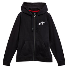 Load image into Gallery viewer, Alpinestars Womens Ageless Chest Hoodie - Black/White