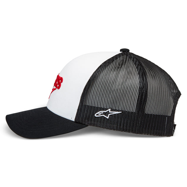 Alpinestars Pedigree Hat - Black/White/Red