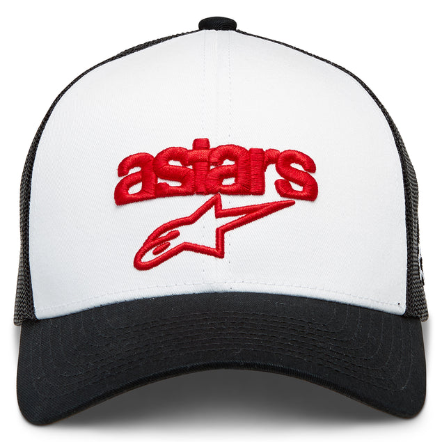 Alpinestars Pedigree Hat - Black/White/Red