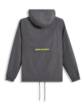 Load image into Gallery viewer, Alpinestars Speeder Chromium Windbreaker Jacket - Charcoal/High Vis Yellow - View 2 | Everest Motorcycles