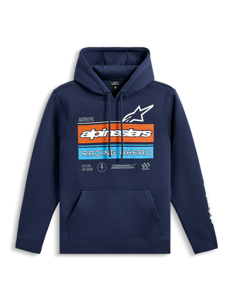 Alpinestars Harken Hoodie - Navy - View 1 | Everest Motorcycles