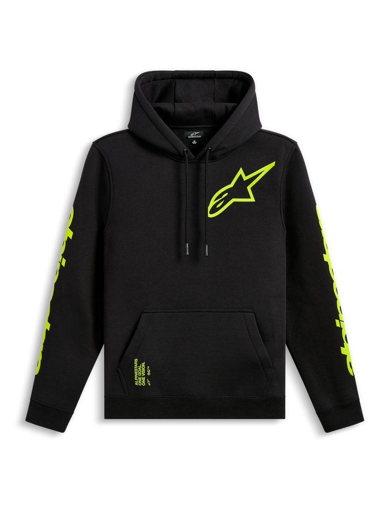 Alpinestars Triple Hoodie - Black - View 1 | Everest Motorcycles