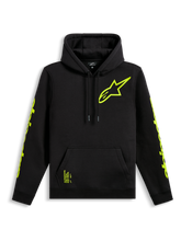 Load image into Gallery viewer, Alpinestars Triple Hoodie - Black - View 1 | Everest Motorcycles