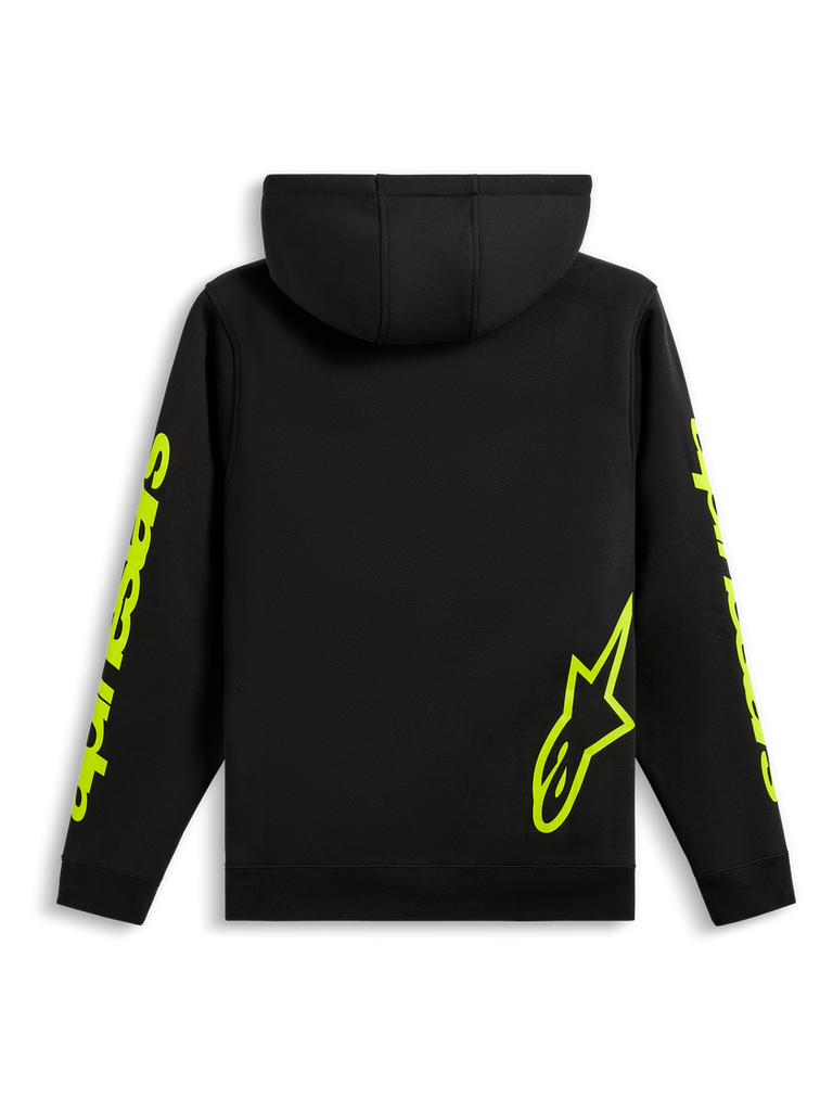Alpinestars Triple Hoodie - Black - View 2 | Everest Motorcycles