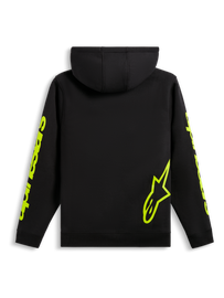 Alpinestars Triple Hoodie - Black - View 2 | Everest Motorcycles