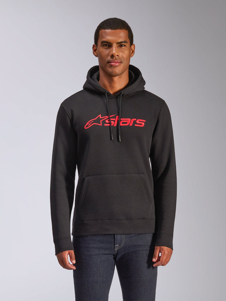 Alpinestars Blaze Hoodie V3 - Black/Red - View 1 | Everest Motorcycles