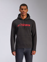 Load image into Gallery viewer, Alpinestars Blaze Hoodie V3 - Black/Red - View 1 | Everest Motorcycles
