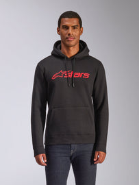 Alpinestars Blaze Hoodie V3 - Black/Red - View 1 | Everest Motorcycles