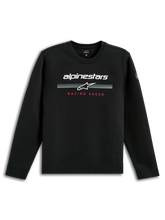 Load image into Gallery viewer, Alpinestars Bettern Crew Fleece - Black - View 1 | Everest Motorcycles