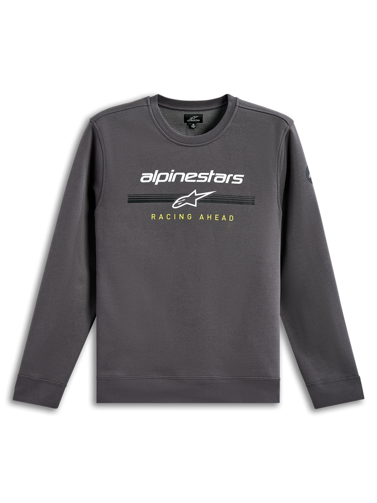 Alpinestars Bettern Crew Fleece - Charcoal - View 1 | Everest Motorcycles