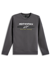 Load image into Gallery viewer, Alpinestars Bettern Crew Fleece - Charcoal - View 1 | Everest Motorcycles