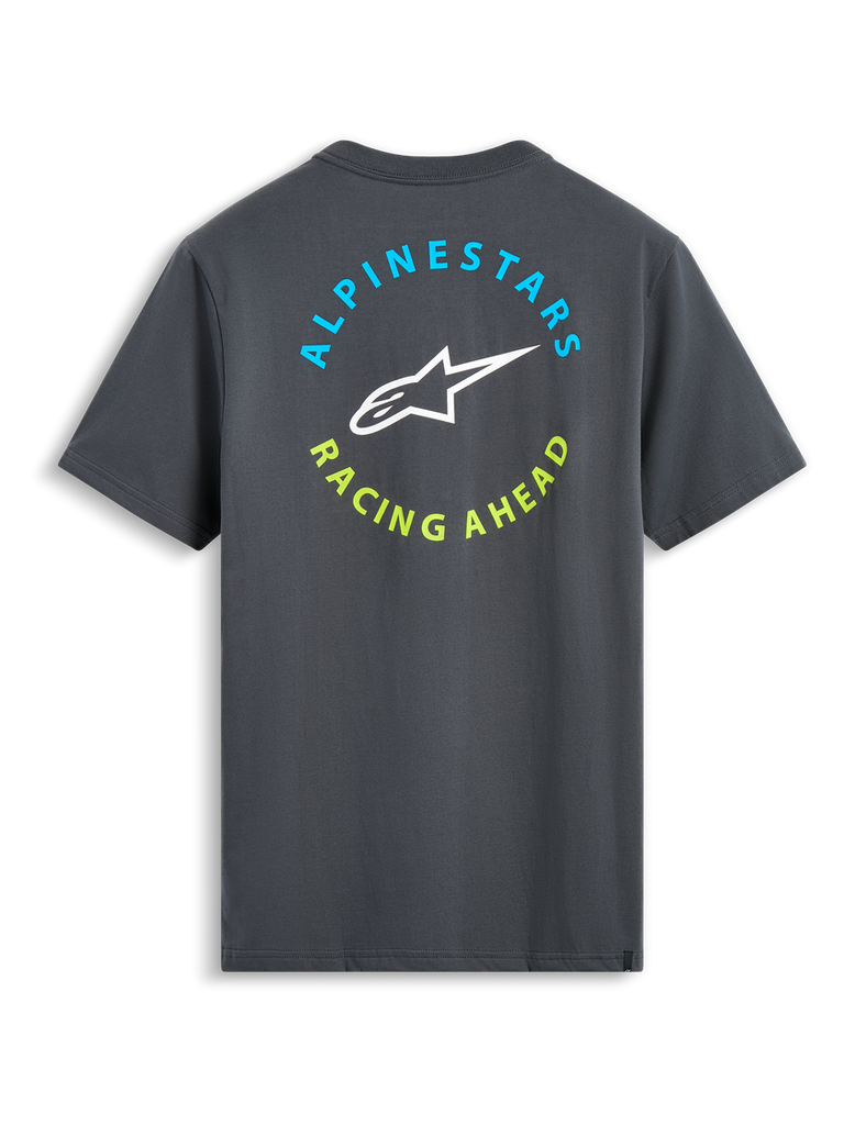 Alpinestars True CSF Short Sleeve Tee - Charcoal - View 2 | Everest Motorcycles