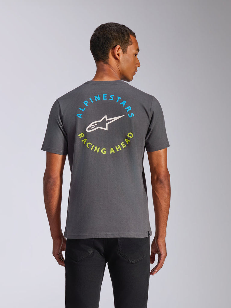 Alpinestars True CSF Short Sleeve Tee - Charcoal - View 4 | Everest Motorcycles
