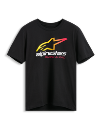Alpinestars Aligned CSF Short Sleeve Tee - Black - View 1 | Everest Motorcycles