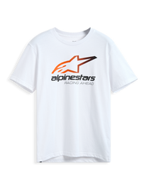 Alpinestars Aligned CSF Short Sleeve Tee - White - View 1 | Everest Motorcycles