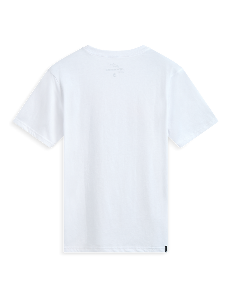 Alpinestars Aligned CSF Short Sleeve Tee - White - View 2 | Everest Motorcycles