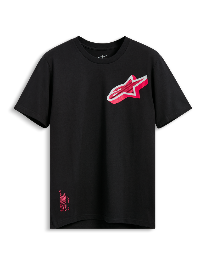 Alpinestars Shaded CSF Short Sleeve Tee - Black - View 1 | Everest Motorcycles