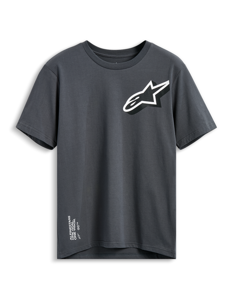 Alpinestars Shaded CSF Short Sleeve Tee - Charcoal - View 1 | Everest Motorcycles