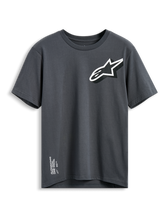 Load image into Gallery viewer, Alpinestars Shaded CSF Short Sleeve Tee - Charcoal - View 1 | Everest Motorcycles