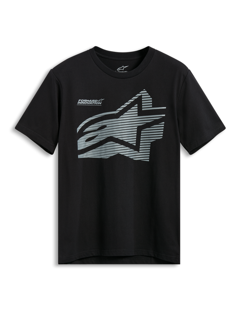 Alpinestars Fasting CSF Short Sleeve Tee - Black - View 1 | Everest Motorcycles