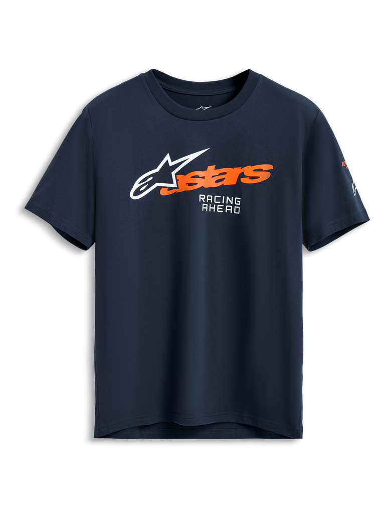 Alpinestars Entitled CSF Short Sleeve Tee - Navy - View 1 | Everest Motorcycles