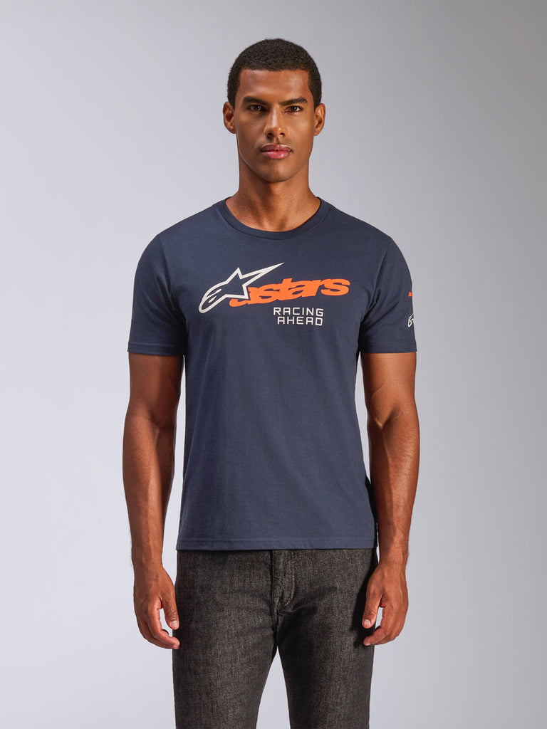 Alpinestars Entitled CSF Short Sleeve Tee - Navy - View 3 | Everest Motorcycles