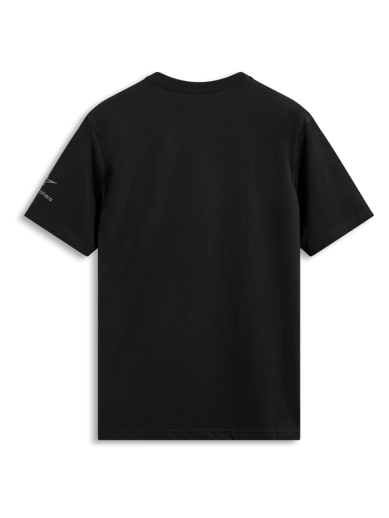 Alpinestars Global CSF Short Sleeve Tee - Black/Red/White/Blue - View 2 | Everest Motorcycles
